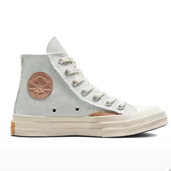 Converse Chuck Taylor All Star 70 Hi Crafted Light Silver - Picture 3 of 11